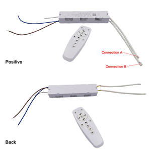 APP controle LED driver 2.4G afstandsbediening intelligente LED transformator (20-40W)X2 (40-60W)X2 voor dimbare kleur-verwisselbare kroonluchter