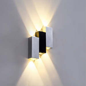 Fabriek hete verkoop Moderne wandlamp Wandmontage LED-licht Aluminium LED-armatuur Blaker Binnendecoratie voor woonkamer