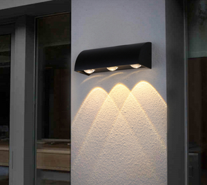 Moderne Eenvoudige Outdoor Waterdichte IP65 LED Wandlamp Binnenplaats Lampen Tuin Wandlamp Fabrieksprijs