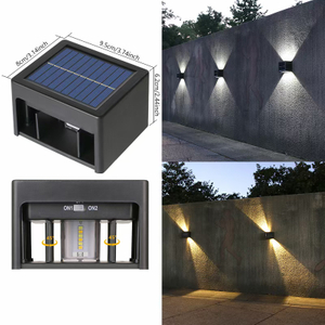 Verstelbare hoek solar lamp wandkandelaar led wandkandelaar led wandkandelaar led outdoor solar lampen outdoor solar lampen led solar light