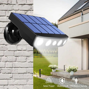 Nieuw Type Inductieve Monitoring Solar Wandlamp Outdoor Waterdichte Villa Binnenplaats Lamp Outdoor Tuinhek Trap Trap Lamp