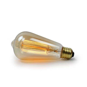 E27 Tungsten Lamp Diverse Stijl St64 Vintage Retro Decoratieve Gloeilamp 220 v Zijde 40 W Warm Geel Gloeilamp