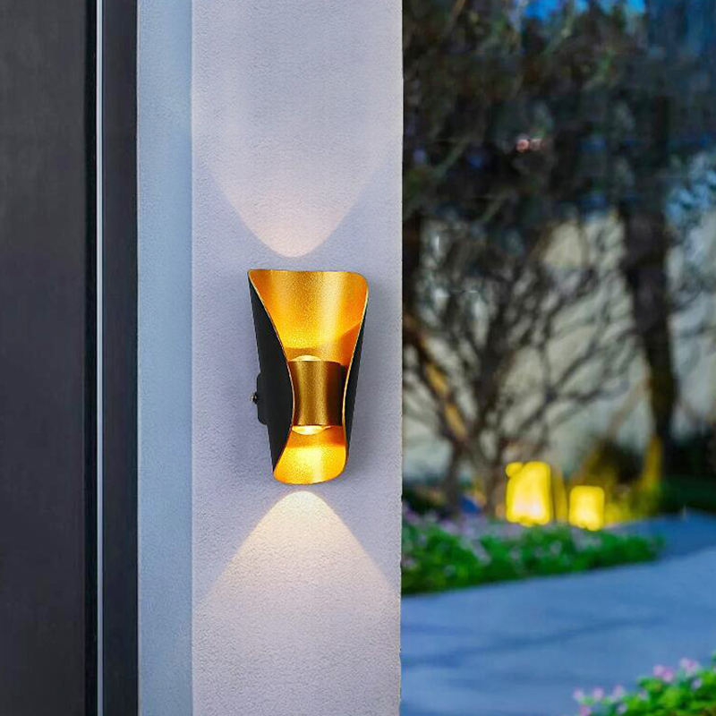 Nieuwe 6W 10W Outdoor Waterdichte IP65 COB LED Veranda Lichten Modern Home Decor Up Down Aluminium Wandlamp