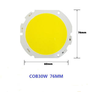 Fabriek groothandel COB lichtbron 10-50W high power high display index highlight geel licht wit licht COB lamp kralen