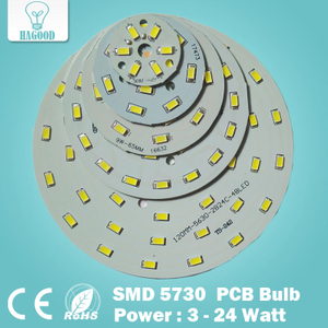 3W 5W 7W 9W 12W 15W 18W 20W 24W 5630/ 5730 Helderheid Smd Licht Boord Led Lamp Panel Voor Plafond Pcb Met Led