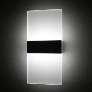 Fabrieksprijs LED-wandlampen Acryl indoor modern staplicht ijdelheid verlichting badkamer muurbevestiging te koop