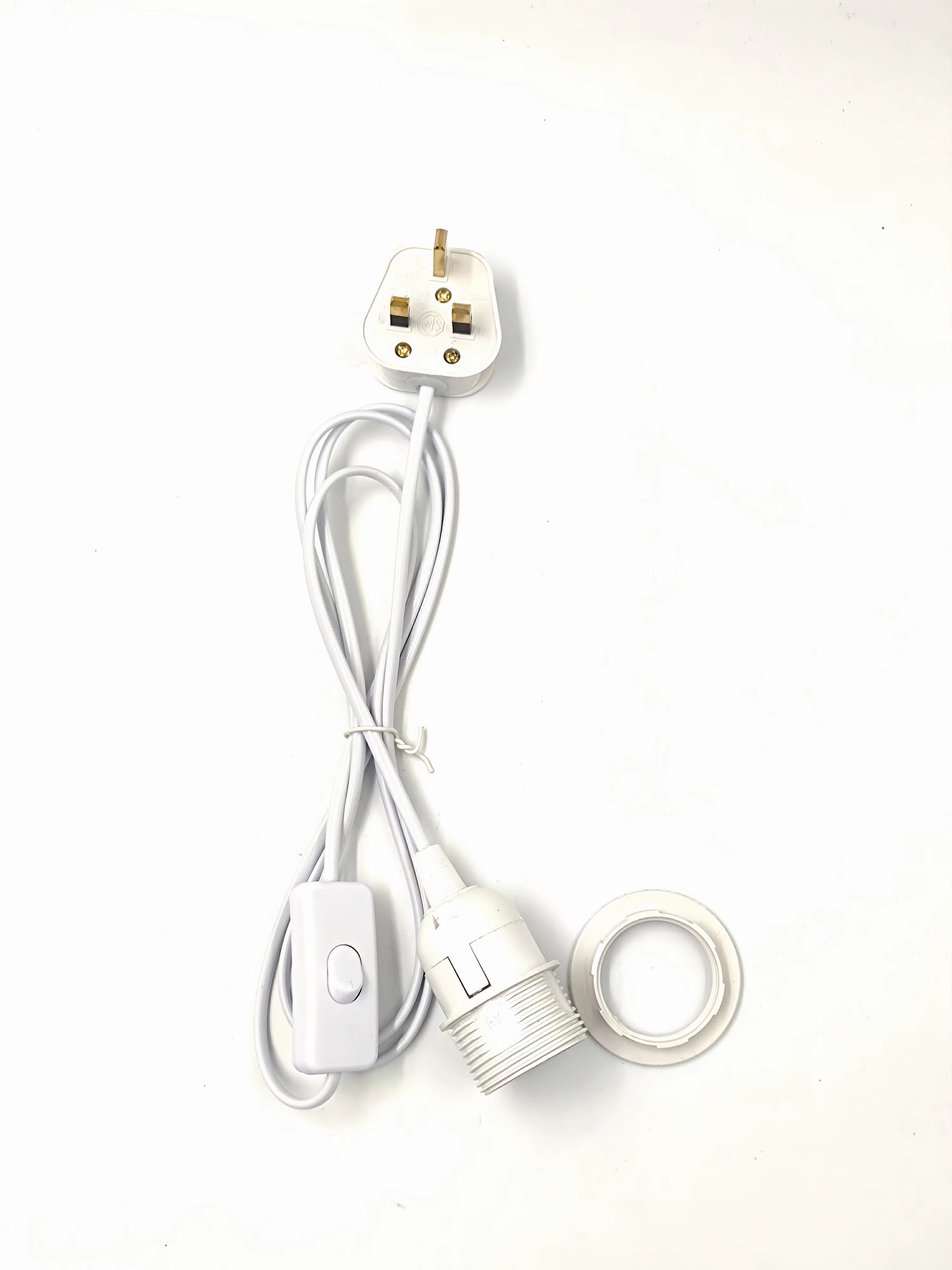Draadstekker Himalayazout Lamphouder Stekker Tafellamp Accessoires 301 303 Schakelaar Dimmer Schakelaar EU/AU/EU Stekker Drie-pins Stekker E27 Lamphouder
