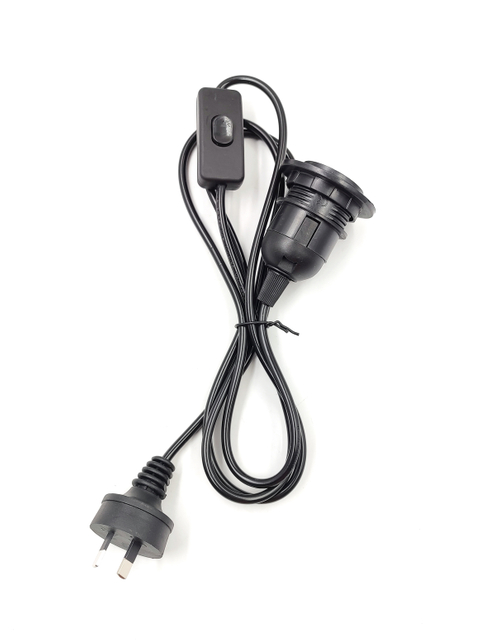 Australische draad stekker Himalaya zoutlamp draad stekker 303 Schakelaar draad stekker Tafellamp fitting E27 fitting