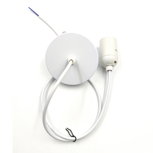 Himalaya Zout Lamphouder Kroonluchter Lamphouder Kroonluchter Draad Draad Plug E27 E14 Lamphouder