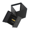 Industriële Stijl 12W AC85-265V Waterdichte IP65 Verstelbare Beam Aluminium Outdoor LED Kubus Waterdichte Wandlamp Populaire