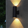 12W COB Up Down Dual-Head Outdoor Led Wandlamp Wandlamp Cilinder Indoor Balkon Armatuur Waterdichte IP65 veranda Lamp