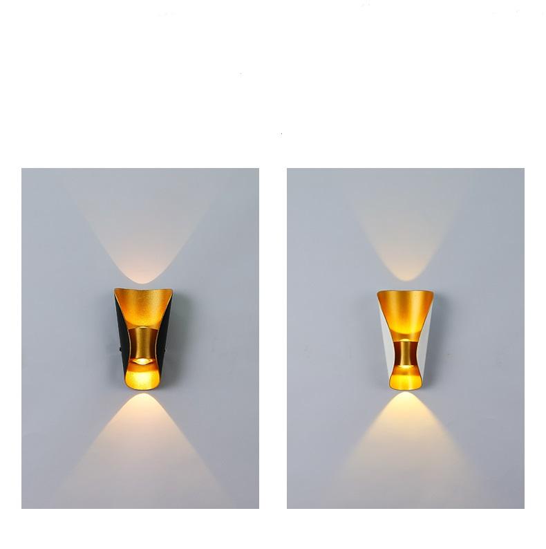 Decoratieve Lamp Led Wandlamp Lamp Grote Boot Waterdichte Wandlamp Buiten Nachtlampje Eenvoudig Aluminium