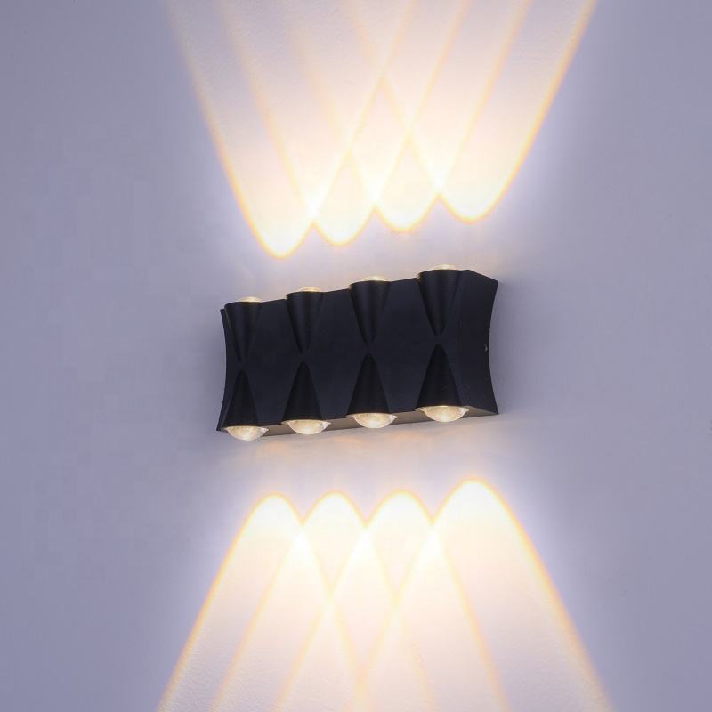 Moderne Led Wandlamp Waterdicht IP65 Up Down 8W Buitenverlichting Home Hotel Winkel Gang Veranda Blaker Wandlampen ac 220V 110V
