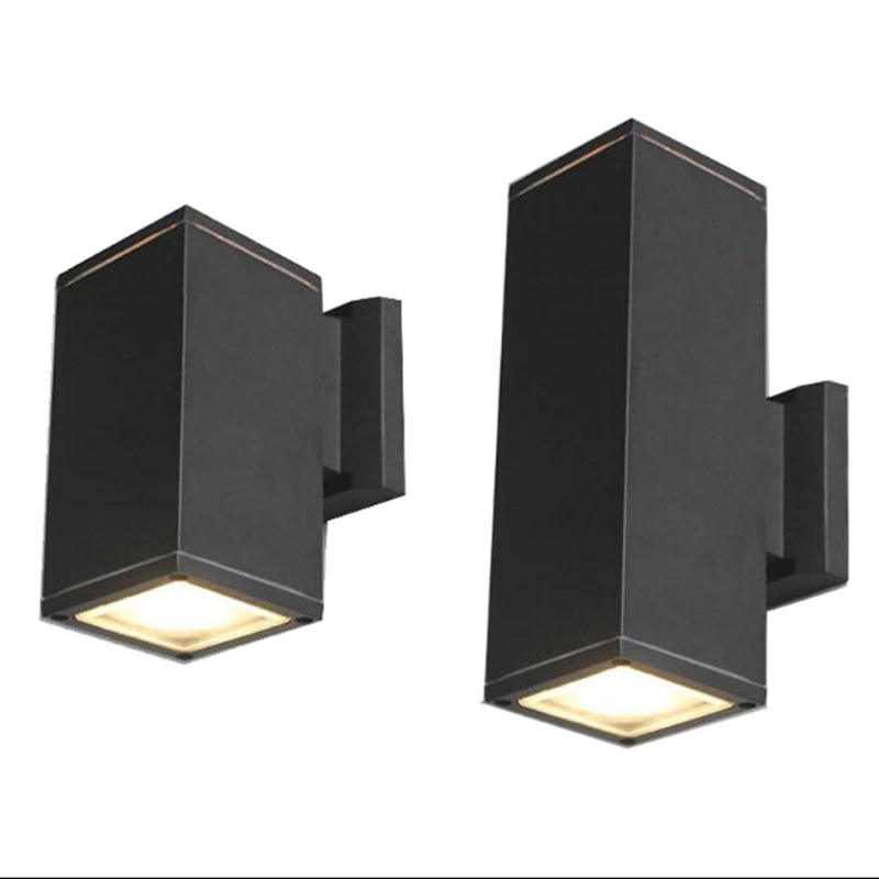 Aangepaste schans wandlamp Modern IP65 waterdicht aluminium buitenlicht LED op en neer wandlamp gemaakt in China