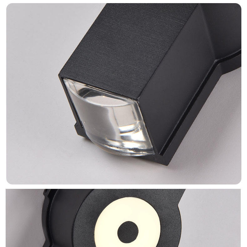 Minimalistische Opbouw Outdoor LED Wave Wandlamp En Waterdicht IP65 85 ~ 265V Minimalistische Wandlamp Voor Path Street veranda Licht