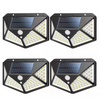 100 LED ip65 Solar Light Outdoor Solar Lamp PIR Motion Sensor Wandlamp Waterdicht Zonne-energie Zonlicht Voor Tuin decoratie