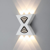 Moderne Vierkante IP65 10W LED Wandlamp Aluminium Buiten Wandlamp Tuin Veranda Patio Opzij Voordeur Wandlampen
