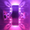 2W 6W dubbele vlinderlamp binnendecoratie wandlamp unieke kleine nachtlamp voor hotel woonkamer decoratie