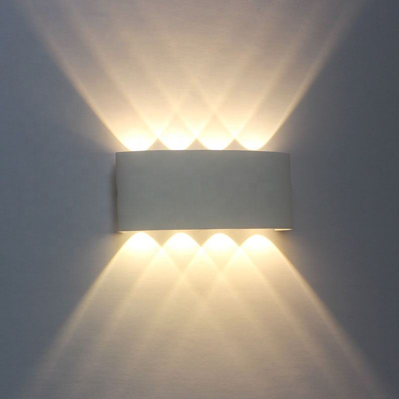 6W goedkope fabrieksprijs wandlamp omhoog en omlaag nachtlampje wandlamp licht voor 100% veiligheid Europees-Amerikaanse stijl
