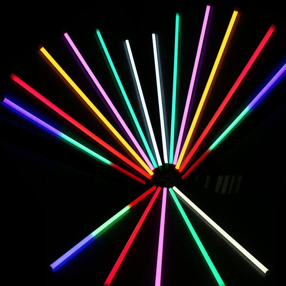 Groothandel t8 led buis licht kleurrijke rgb 18W 4ft t8 PC waterdichte led buis voor buiten en binnen