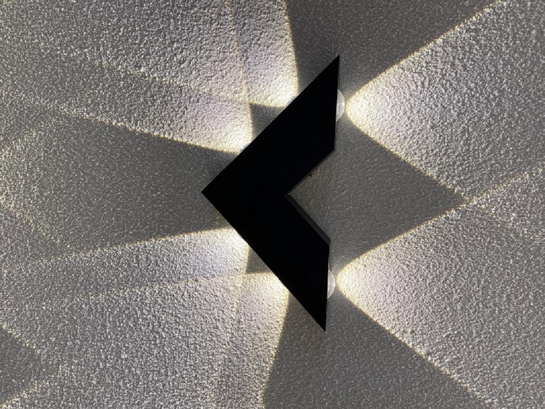 Decoraitive led-licht V-vorm wandlamp en moderne binnenverlichting fabriek paice wandlamp aluminium lamp led wandlamp