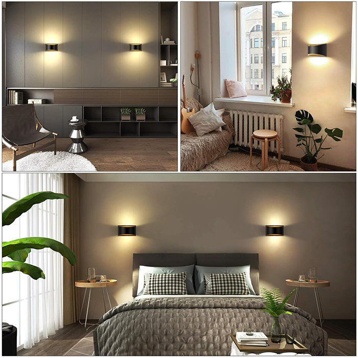 Indoor 10W LED Wandlamp Up en Down Aluminium Versieren Wandkandelaar Slaapkamer LED Wandlamp Waterdichte Verlichting