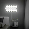 Kleurrijke LED honingraat kwantum zeshoekige wandlamp met aanraakgevoelig voor slaapkamer woonkamer trapzolder