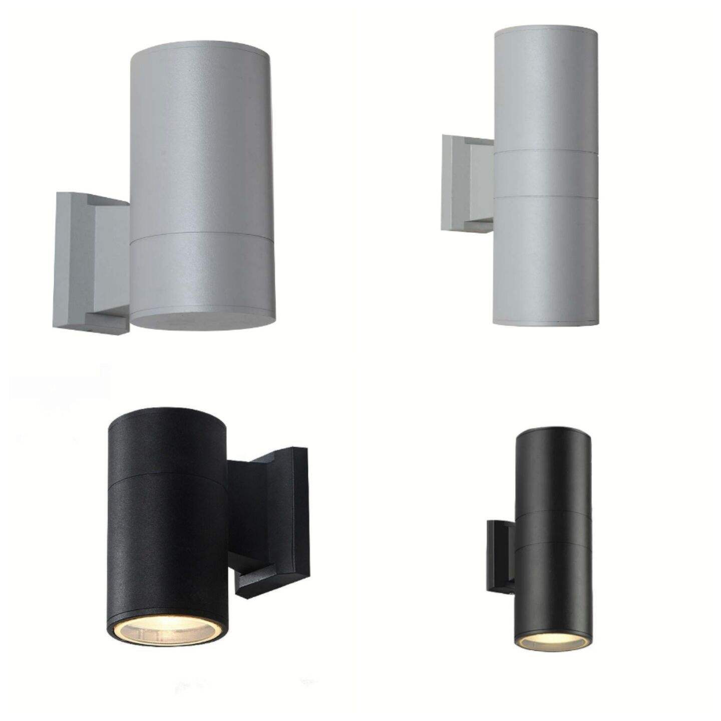 5W 12W COB Up Down Dual-Head Outdoor Led Wandlamp Wandlamp Cilinder Binnen Balkon Armatuur Waterdicht IP65 Verandalamp