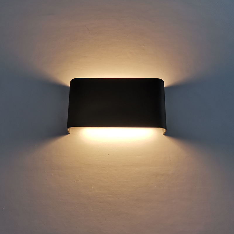 6W 12W 14W Rechthoek Led Wandverlichting Zwart-wit Shell Led Blaker Licht Indoor Led Light Strips Indoor