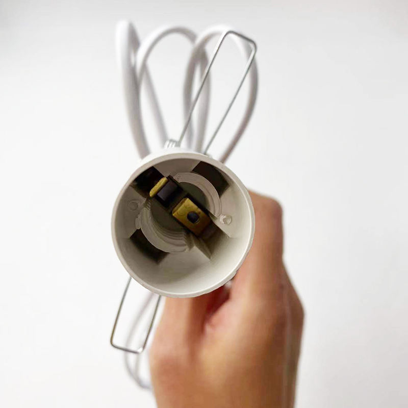 E14 301 dimmer switch 1.8m draad 1.5mwire 2m draad US/EU Plug Licht 301 dimmer switch E14 lente blote lichaam lamp plug schakelaar