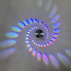 LED Spiraal Gat Wandlamp 16 kleuren wandlamp Afstandsbediening wandlamp Geschikt voor Hal KTV Bar Woondecoratie Kunst Wandlamp