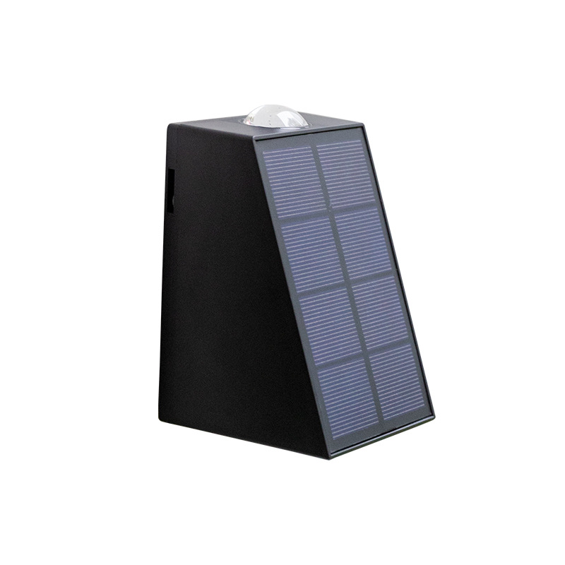 Wandlamp Solar Tuin Outdoor Decoratie Tuin Waterdicht Up Down Inductie Wasmachine Licht Applique Extrior Zeer Efficiënt