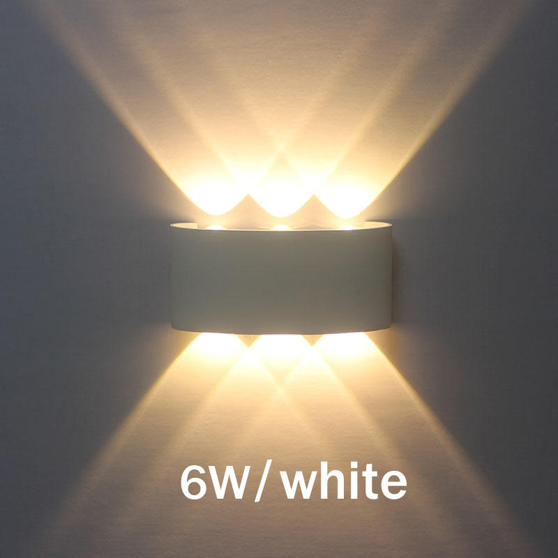2W ~ 12W Lage Prijs Led Lamp Waterdicht IP65 Wandlamp Outdoor Binnenplaats Balkon Piazza Gate Stairway decor Led Wandlamp Blaker