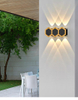 2W 3W 5W 6W 7W 8W Wandlampen Led Honingraat Goud en Zwart Licht up en Down LED Lamp Verlichting Stijl Moderne Kantoor lamp