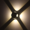 6W 12W AC-85-265V RC indoor outdoor hotel home office decoratie LED wandlamp verlichting armatuur Thuis Muur beugel Lamp