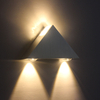 3W9W moderne driehoek indoor wandgemonteerde LED-wandlamp voor thuis Aluminium voor wandlamp voor huisdecoratie