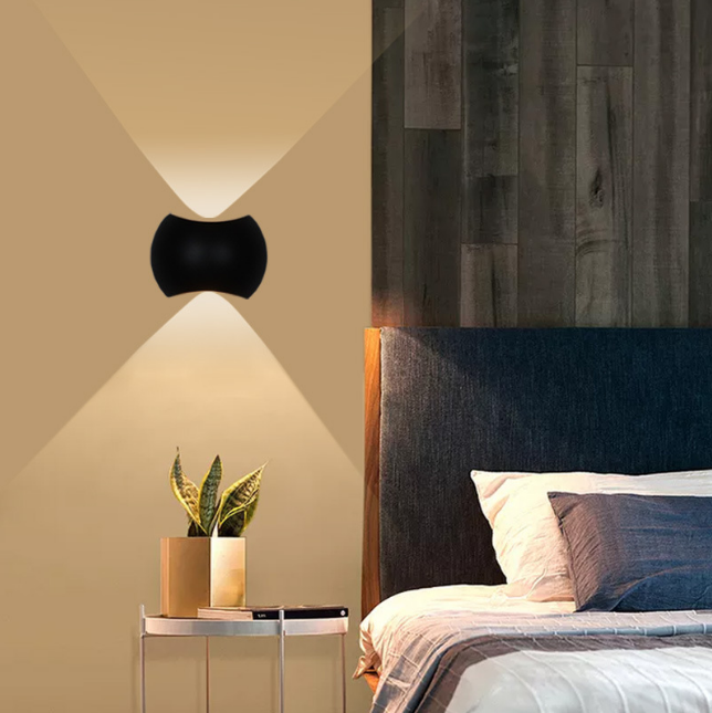 Moderne Minimalistische Outdoor Indoor Hotel Gangpad Gang Deur Binnenplaats Trap Veranda LED Waterdichte Maan Wandlamp Goederen