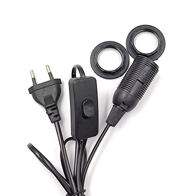 1.8 m E14 Dimmer Lampvoet Houder Netsnoer Kabel Elektrische Dimmer Snoer Voor Himalaya Zout Lamp EU plug 303 2 stks