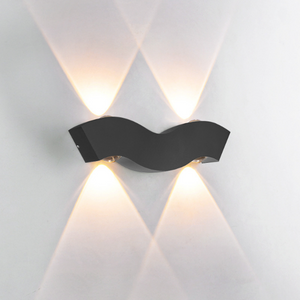 Nordic Waterdichte 4W wandlamp eenvoudige led woonkamer Achtergrond Wandlamp hotel hal gangverlichting Up en Down light