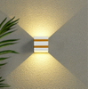 Outdoor Lampen 10W Led Wandlamp Ip65 Zwart Decoratieve Veranda Tuin Huis Waterdichte Lampen Moderne Aluminium Bakken