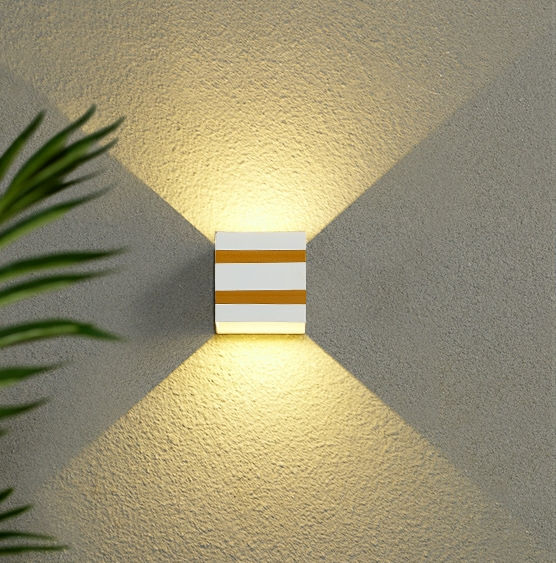 Outdoor Lampen 10W Led Wandlamp Ip65 Zwart Decoratieve Veranda Tuin Huis Waterdichte Lampen Moderne Aluminium Bakken