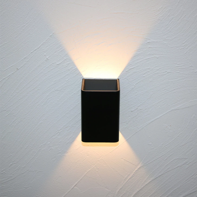 5W Moderne Aluminium lamp Art Deco LED wandlamp RGB Verlichting armatuur bedlampje slaapkamer nachtlampje