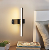 Moderne LED Wandlampen 330 Draaibare 6W AC85V-265V Wandkandelaar zwart Lamp Gangpad indoor decoratie Verlichting