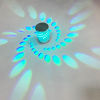 RGB Bloem LED Wandlamp Wandmontage Afstandsbediening Projectie Kleurrijke Wandlamp Armatuur Voor Party Bar Lobby KTV Woondecoratie