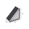 Solar Wandlamp Outdoor Waterdichte LED Wandlampen voor Binnenplaats Straat Landschap Tuin Decor Lamp Solar Outdoor Wandlamp