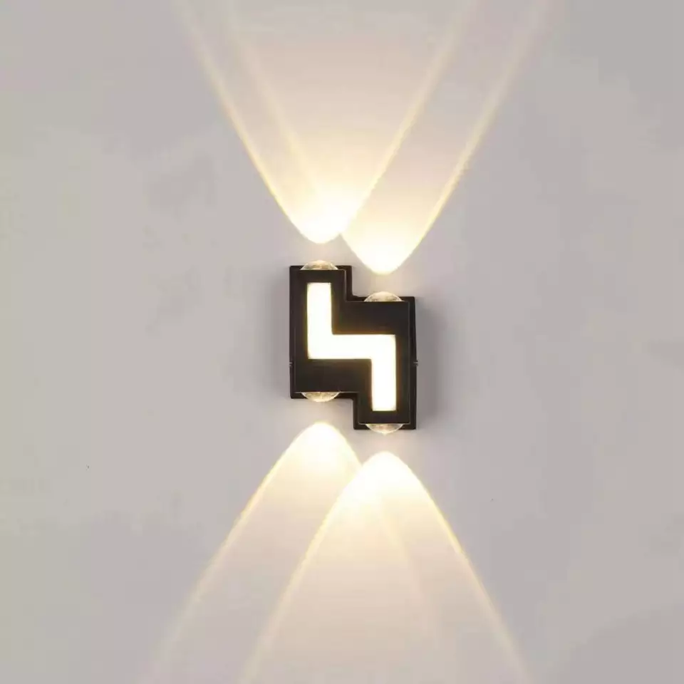 Waterdichte AC85-265V Wandmontage LED Wandlamp Moderne Nordic Indoor Wandlampen Woonkamer Veranda Buiten