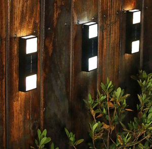 Outdoor Super Heldere Ip65 Waterdichte Huishoudelijke Tuin Yard Decoratie Verlichting Up Down 6 Led Solar Wandlamp Licht