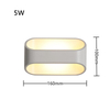 5W RGB wandlamp up en down binnenlamp diy kleur met controller binnen wandlamp RGB wandlamp binnen woonkamer licht