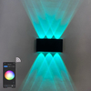 Indoor Wandlamp APP Afstandsbediening Bluetooth-compatibel Dimbare LED Wandlamp RGBW Gebruikt Voor Vakantie Decoratie AC85-265V