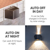 NIEUWE Solar Wandlampen Outdoor Waterdichte Straat Decoratie Wandverlichting LED Zonne-energie Veranda Lamp Voor Villa Patio Tuin